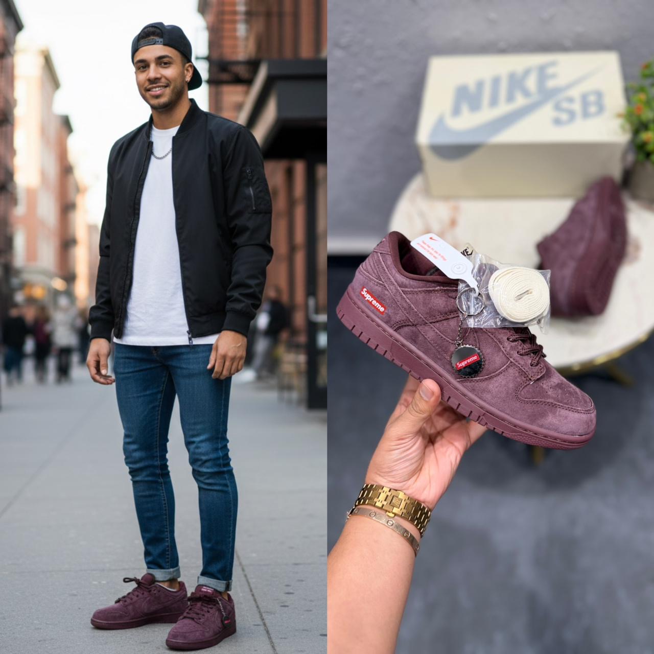 Supreme x Nike SB Dunk Low