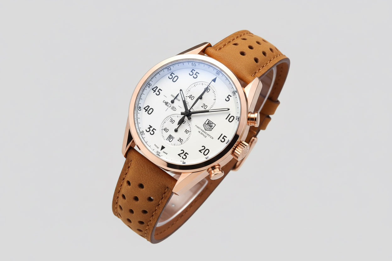 Tag Heuer Carrera Calibre 1887 Spacex -Men’s leather watch