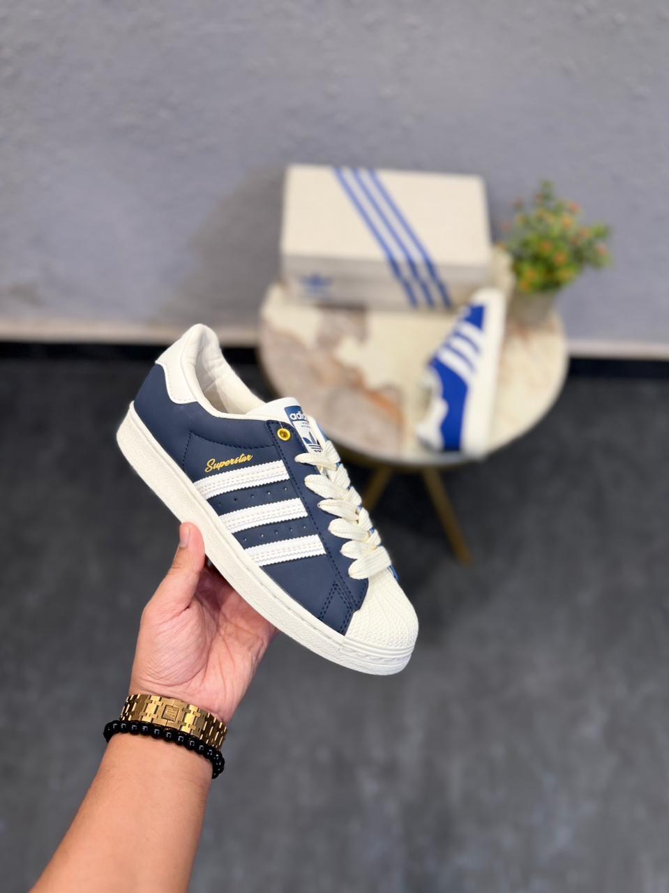 Adidas Originals Superstar "Collegiate Pack" – Night Indigo / Royal Blue