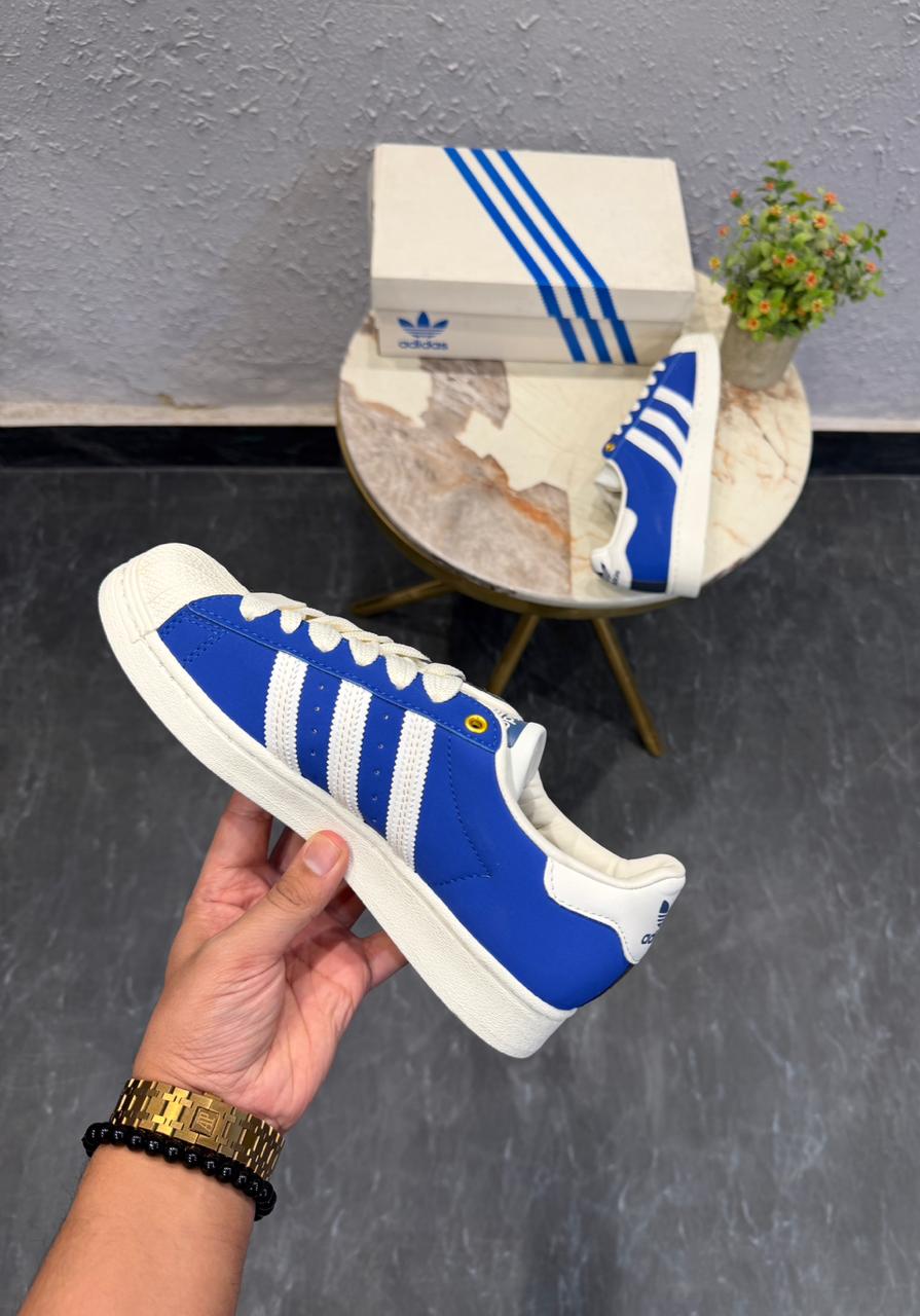 Adidas Originals Superstar "Collegiate Pack" – Night Indigo / Royal Blue