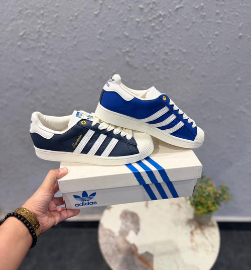 Adidas Originals Superstar "Collegiate Pack" – Night Indigo / Royal Blue