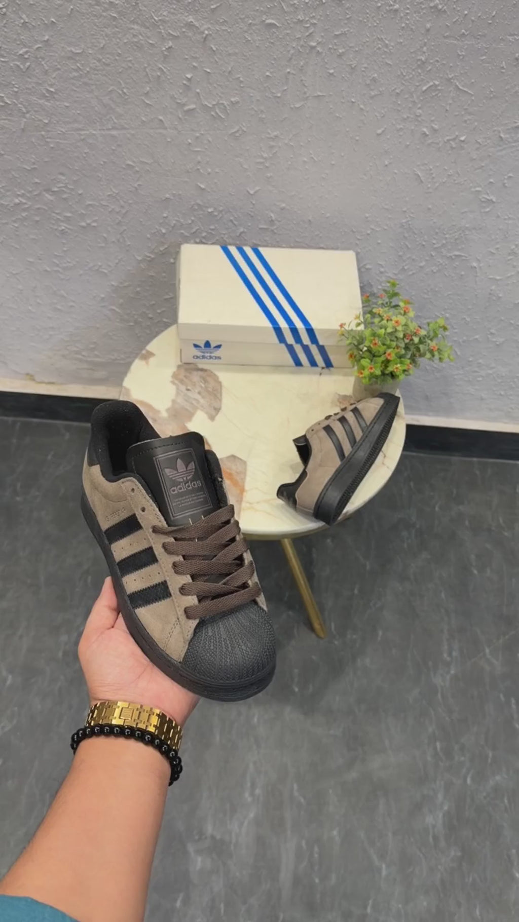 Adidas Originals Superstar II – Brown / Core Black