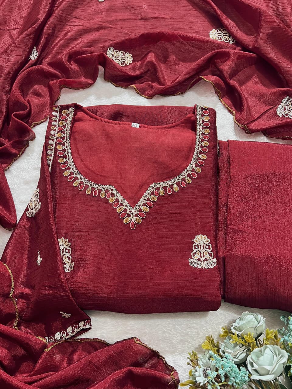 Kurti Pant Dupatta Set