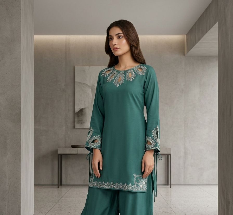 CORD SET- women (Designer Embroidery)