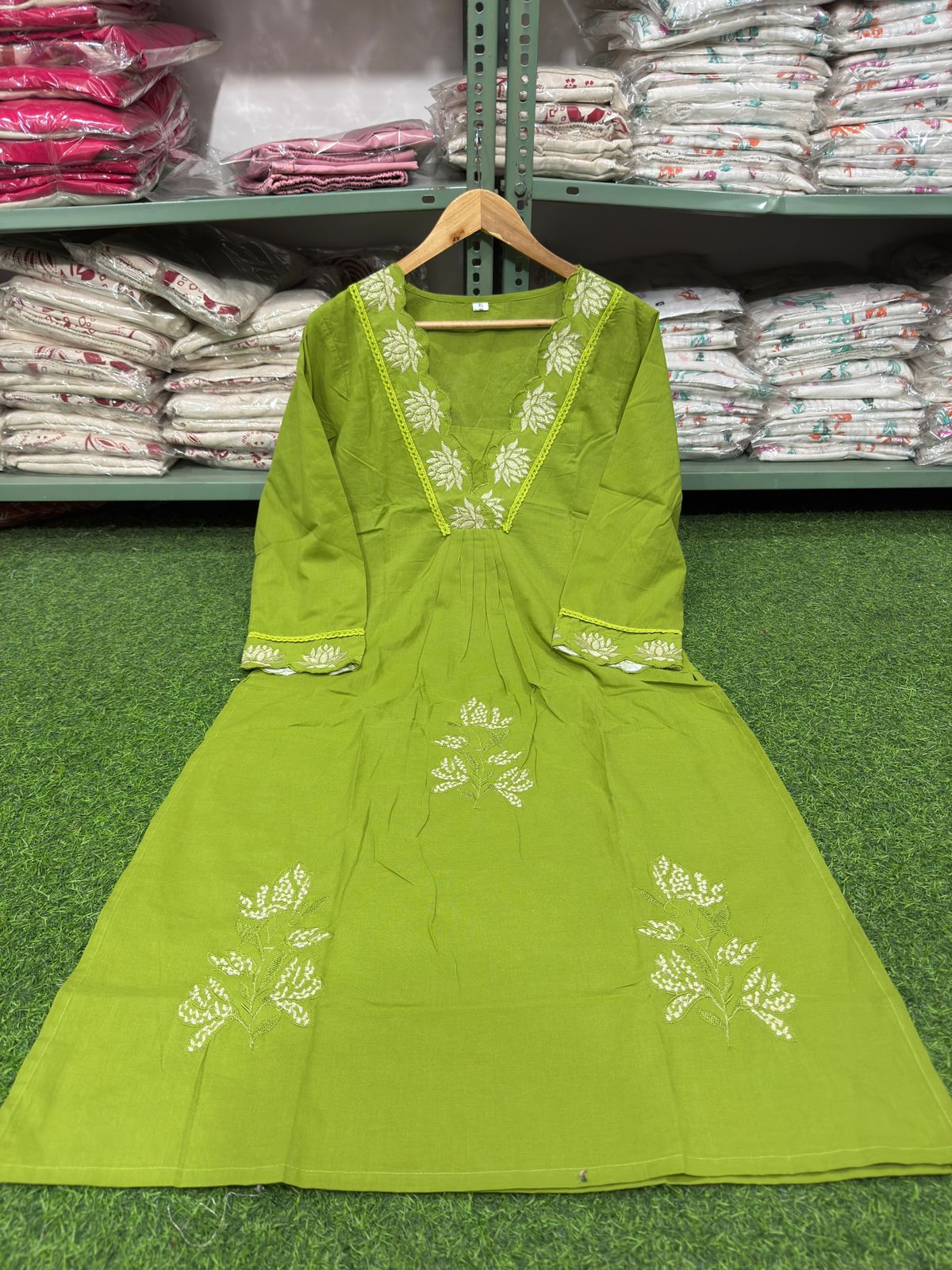 COTTON FABRIC TOP PANT WITH DUPATTA PAIR