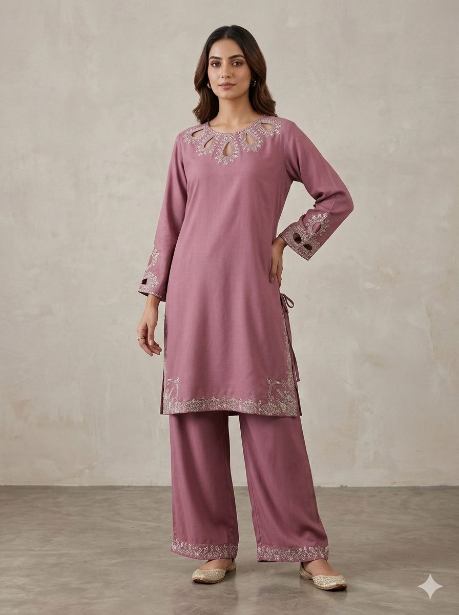 CORD SET- women (Designer Embroidery)